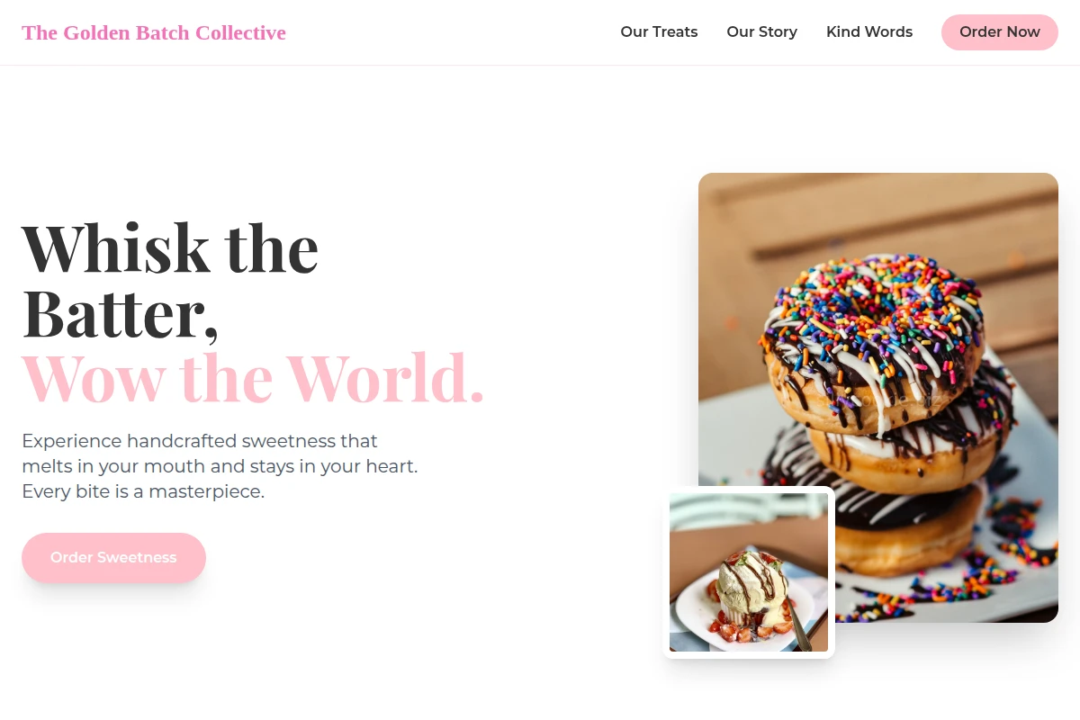 Sprinkles Dessert